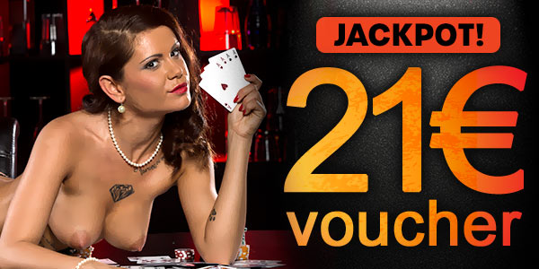 Jackpot: 21,- EUR voucher