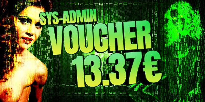 Sys Admin voucher