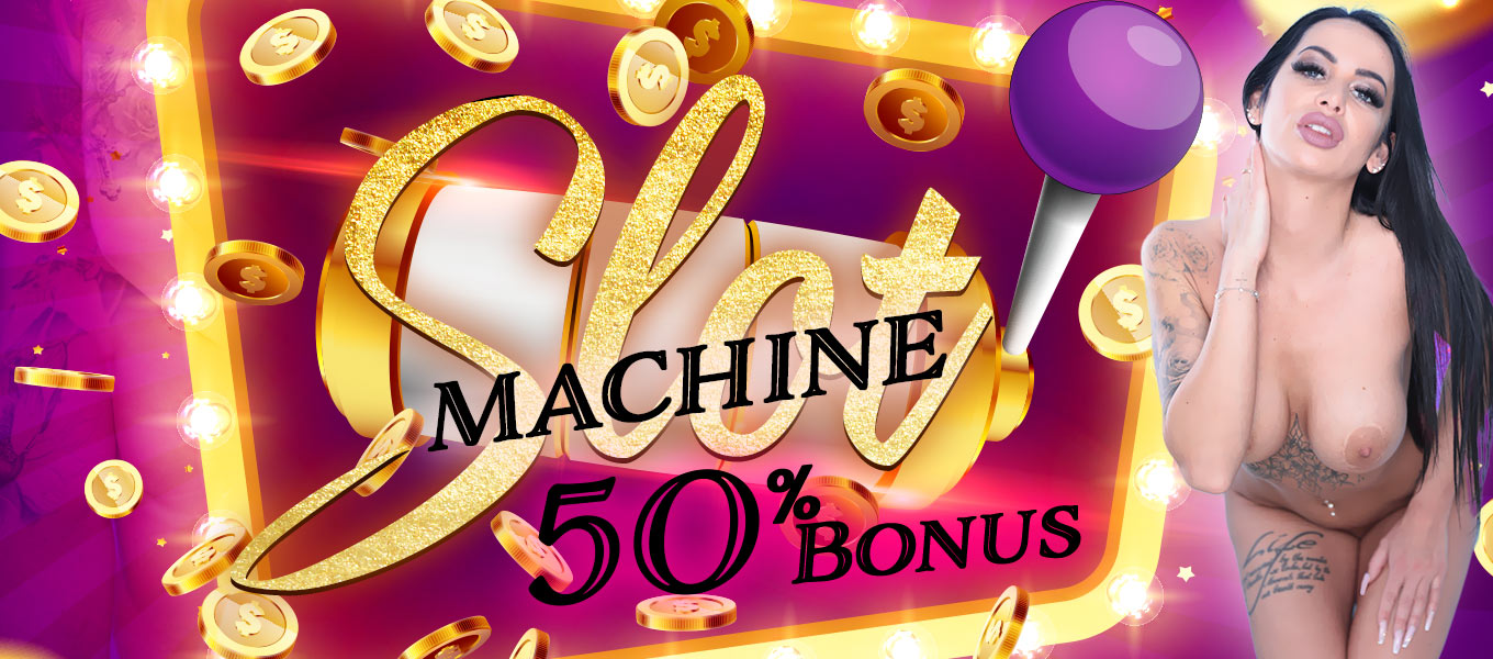 Slotmachine: 50% Bonus