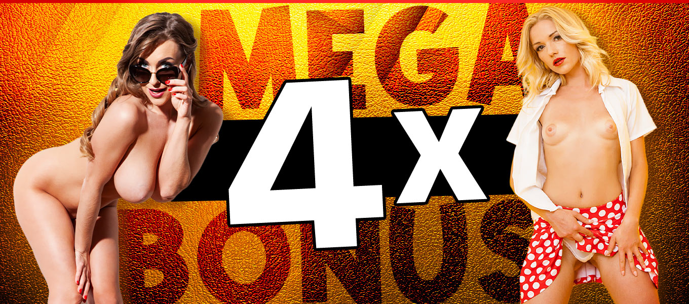 Mega Bonus: 25% - 50% - 75% - 100%