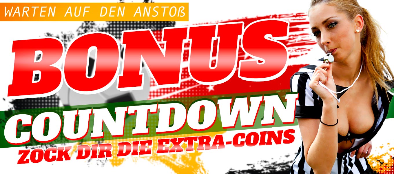 Bonus Countdown - Greif Dir die Extra-Coins